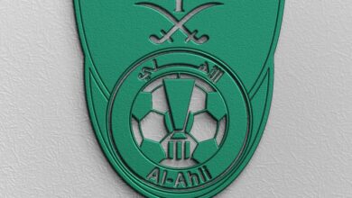 صور شعار نادي الأهلي السعودي الجديد 2025 بدقة عالية